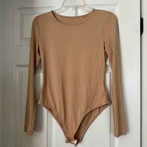 Tan top bodysuit never worn only tried on